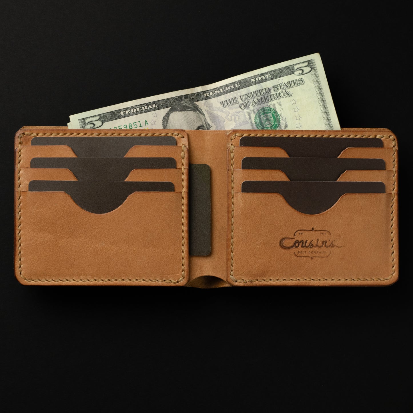 The Traditional Bi-fold - Natural Russet
